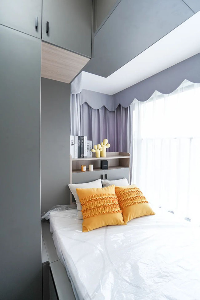 78㎡兩居室，巧妙打造超大收納空間，還能擁有獨(dú)立衣帽間